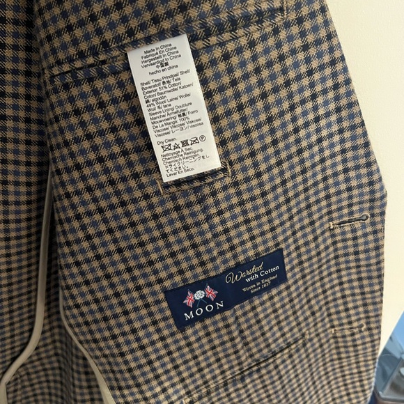 Men's Classic Checkered Blazer J.Crew - Picture 3 of 5